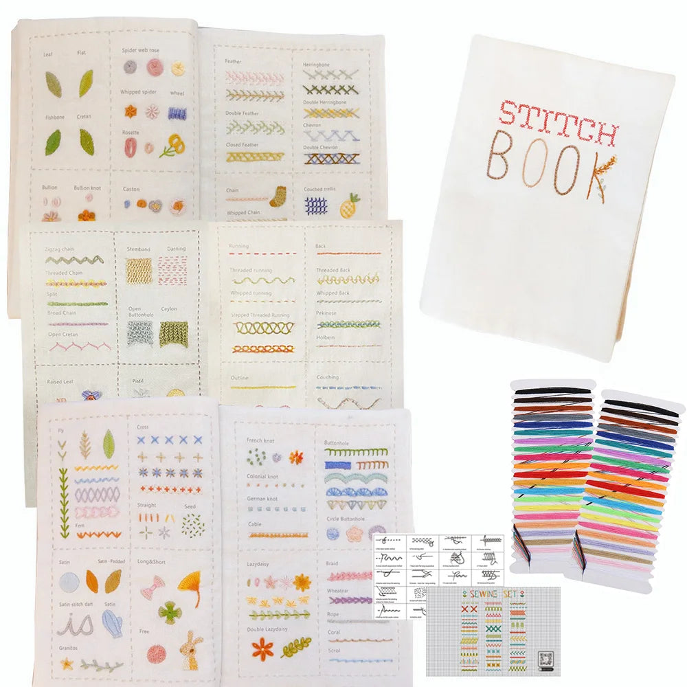 Le Carnet à Broder : Kit Complet d'Initiation & Détente