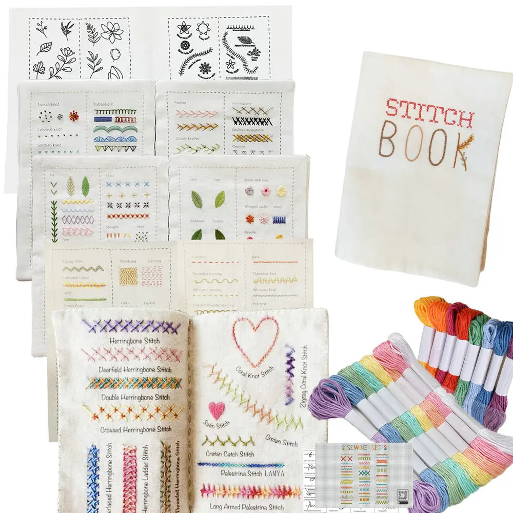 Le Carnet à Broder : Kit Complet d'Initiation & Détente